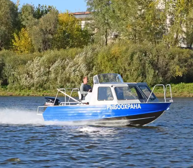 Алюминиевый катер Неман 550 с каютой в Оренбурге