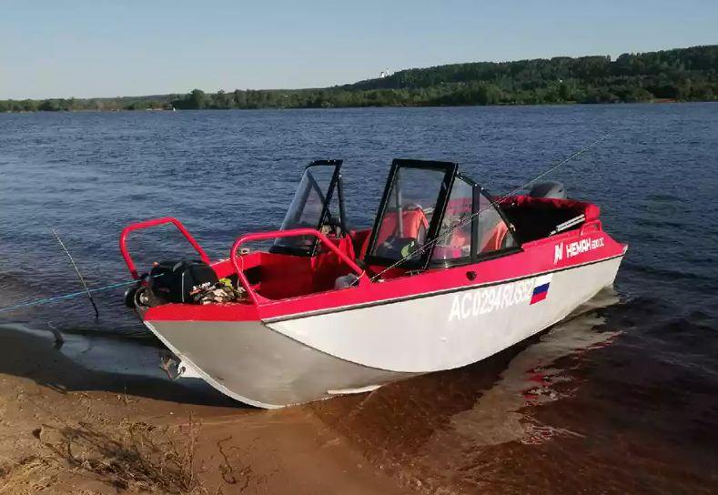Алюминиевый катер Неман-500 DC в Оренбурге