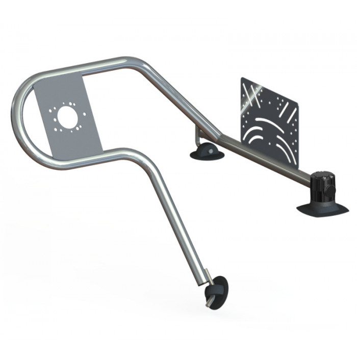 Стойка рулевая с креплением на баллон надувной лодки 32мм быстросъемная в Оренбурге