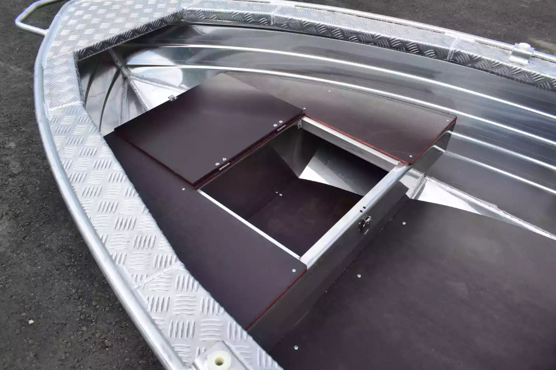 Алюминиевая лодка Wyatboat-390Р Увеличенный борт в Оренбурге