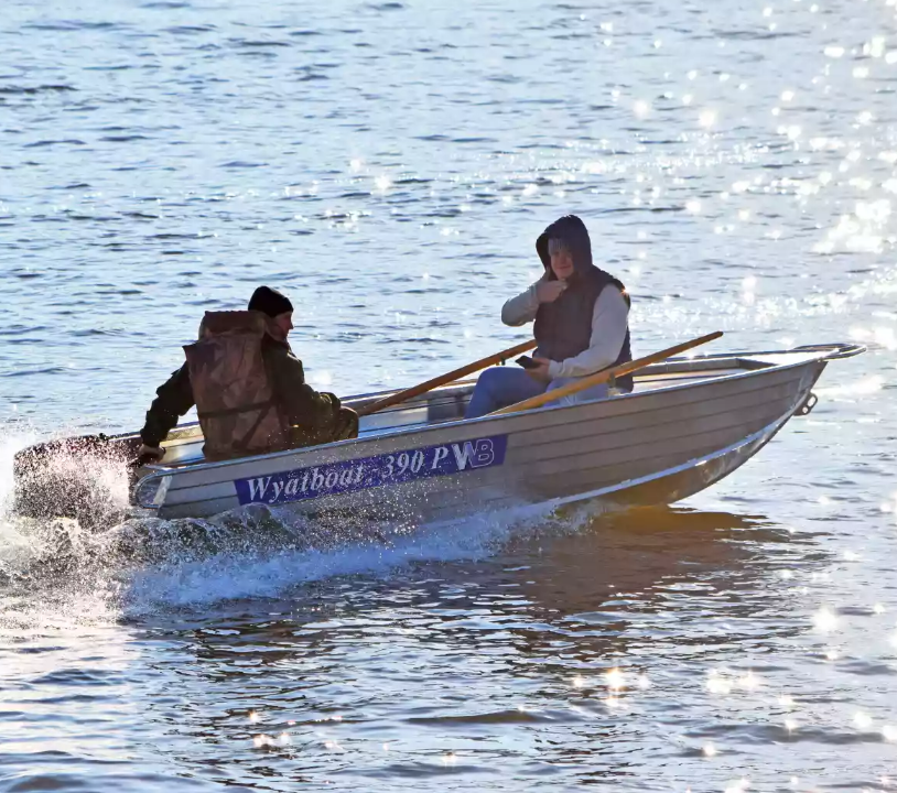 Алюминиевая лодка Wyatboat-390 P в Оренбурге