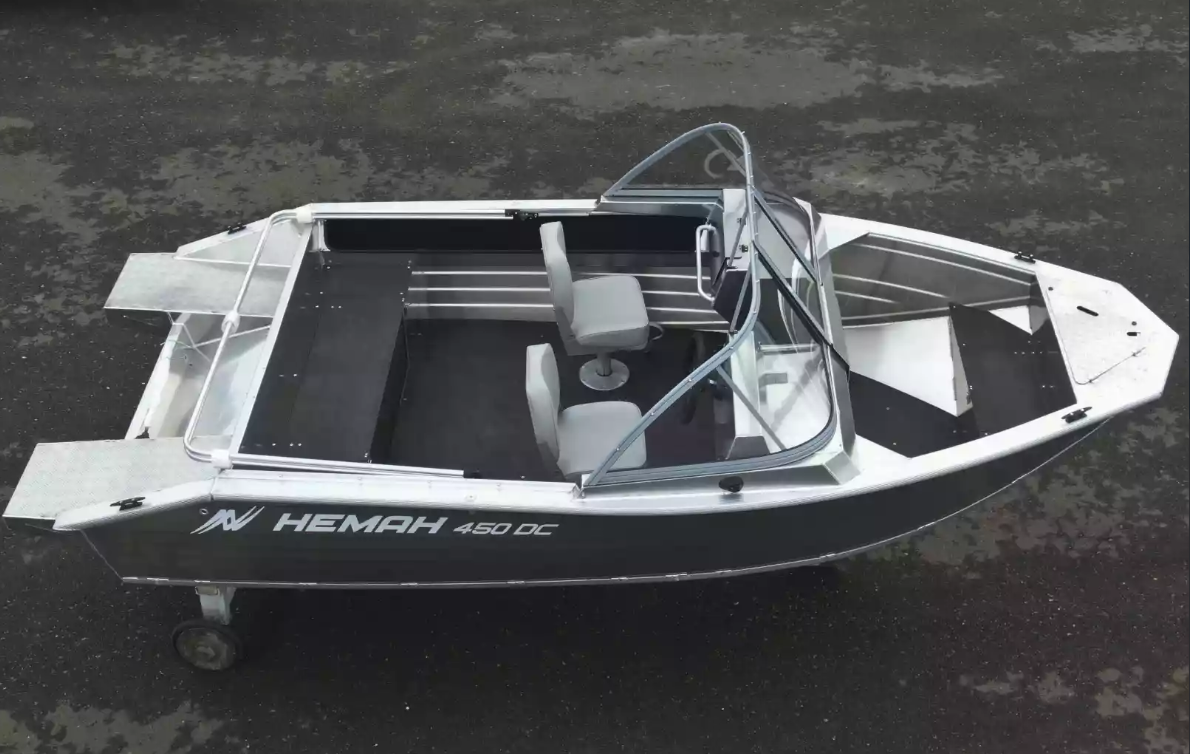 Алюминиевый катер Неман-450 DC NEW без покраски в Оренбурге