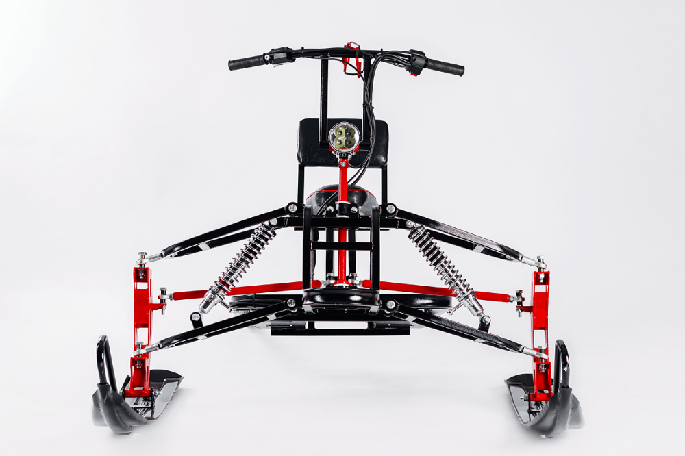 Лыжный модуль IKUDZO с подогревом ручек пластиковые лыжи в Оренбурге