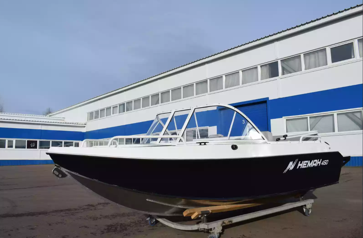 Алюминиевый катер Неман-450 в Оренбурге