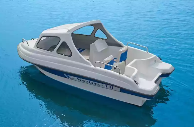 Стеклопластиковый катер Wyatboat-3 П (полурубка) в Оренбурге