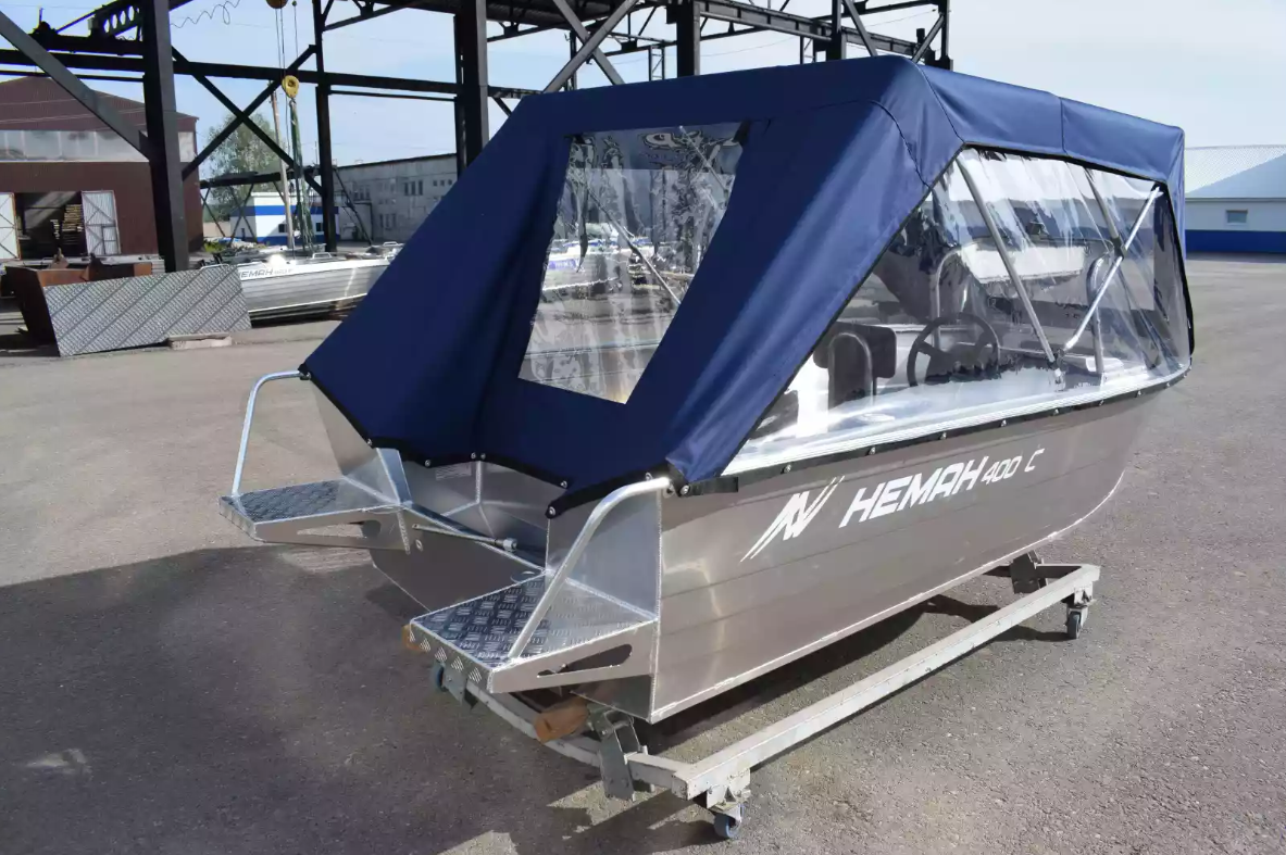 Алюминиевый катер Неман-400 С в Оренбурге