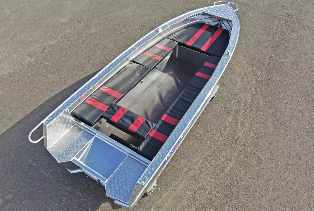 Алюминиевая лодка Wyatboat-390РМ увеличенный борт в Оренбурге
