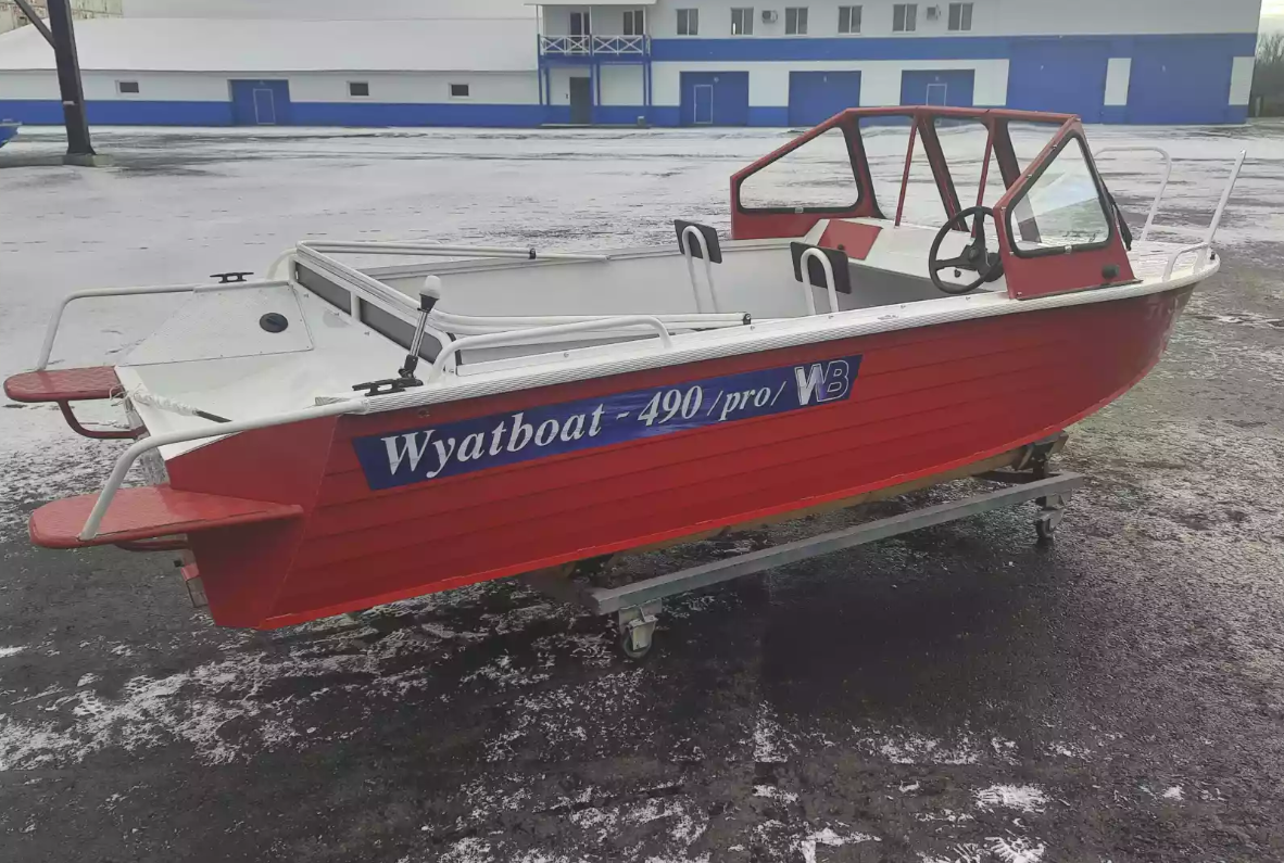 Алюминиевый катер Wyatboat-490 DCM Pro в Оренбурге