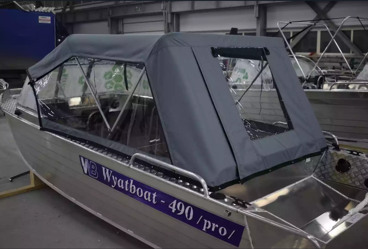 Алюминиевый катер Wyatboat-490 Pro в Оренбурге