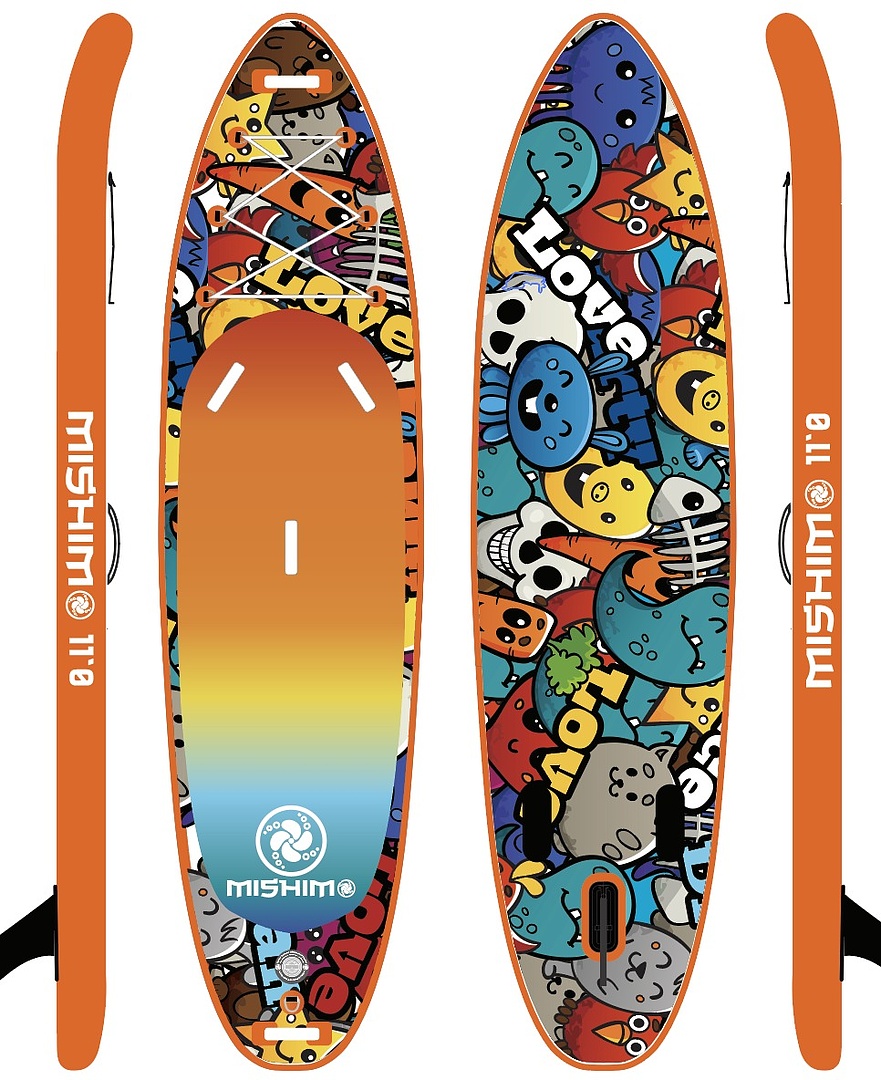 SUP (САП) Доска MISHIMO CRAZY-LINE 9.5’ (305см) в Оренбурге