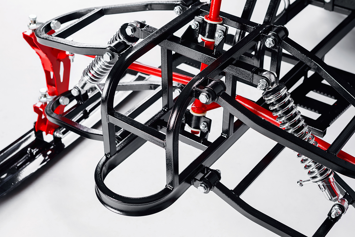 Лыжный модуль IKUDZO TERRAIN с подогревом ручек металлические лыжи в Оренбурге