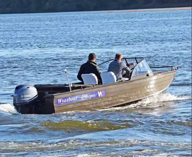 Алюминиевый катер Wyatboat-490 Pro в Оренбурге