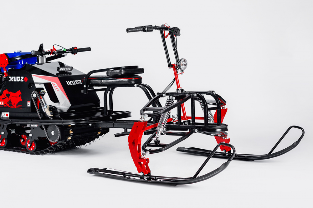 Лыжный модуль IKUDZO TERRAIN с подогревом ручек металлические лыжи в Оренбурге