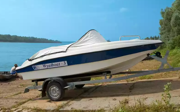 Стеклопластиковый катер Wyatboat-3 (c рундуками) в Оренбурге