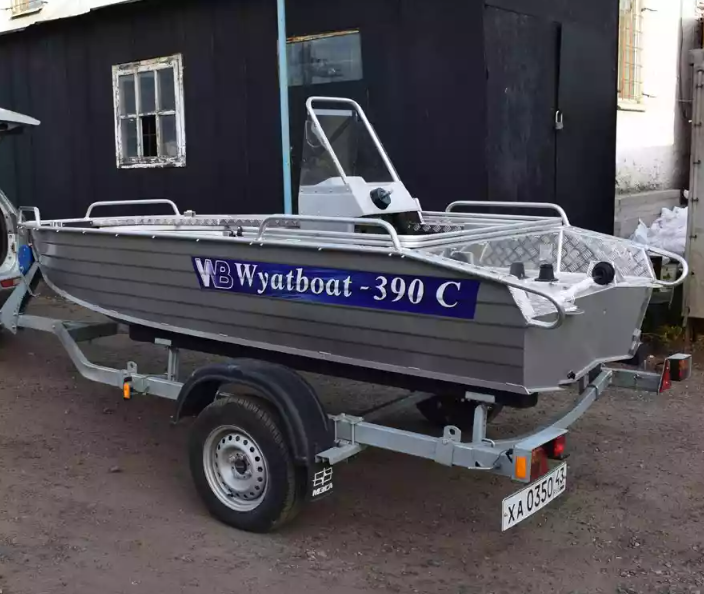 Алюминиевый катер Wyatboat-390 C в Оренбурге