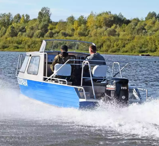 Алюминиевый катер Неман 550 с каютой в Оренбурге