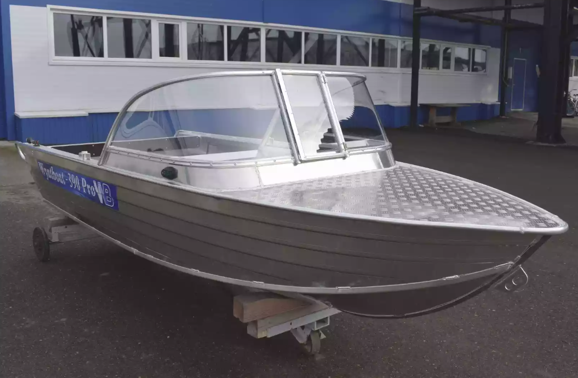 Алюминиевая лодка Wyatboat-390 Pro в Оренбурге