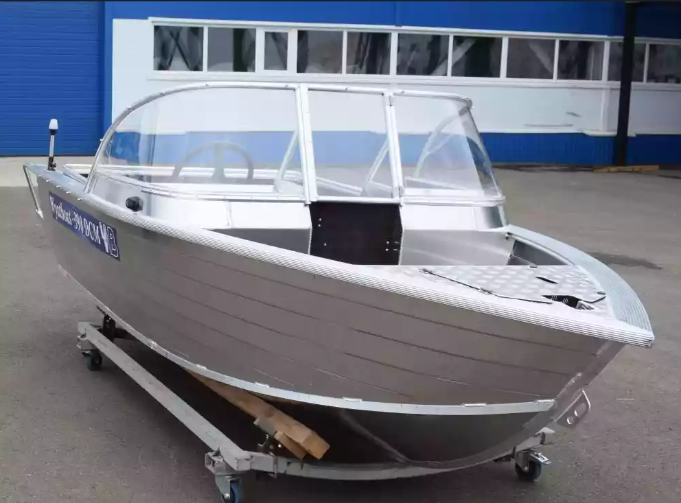 Алюминиевая лодка Wyatboat-390 DCM Увеличенный борт в Оренбурге