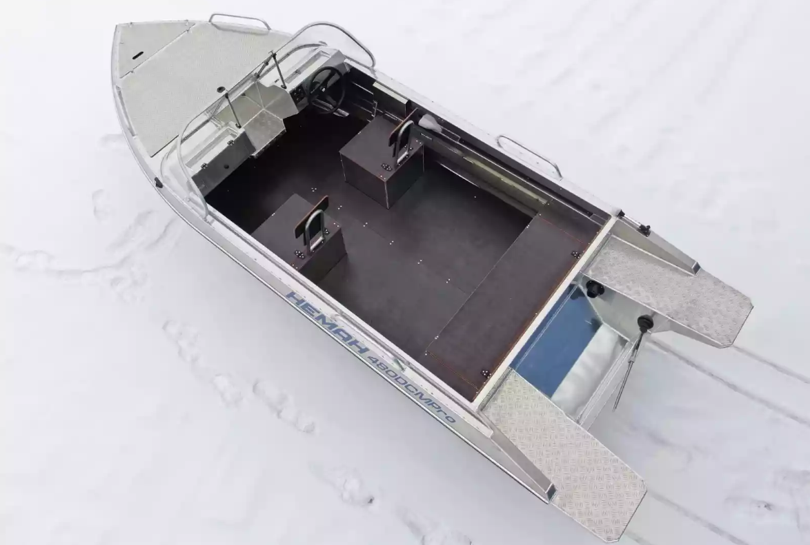 Алюминиевый катер Neman-480 DCM PRO в Оренбурге