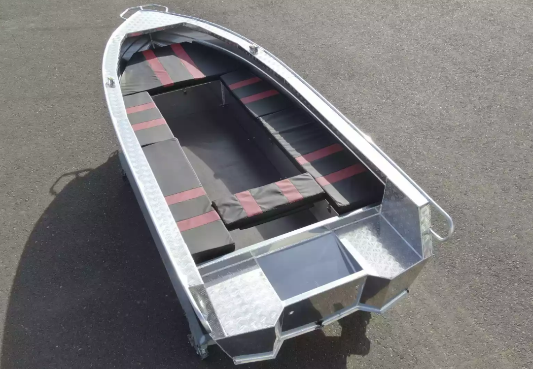 Алюминиевая лодка Wyatboat-390РМ увеличенный борт в Оренбурге
