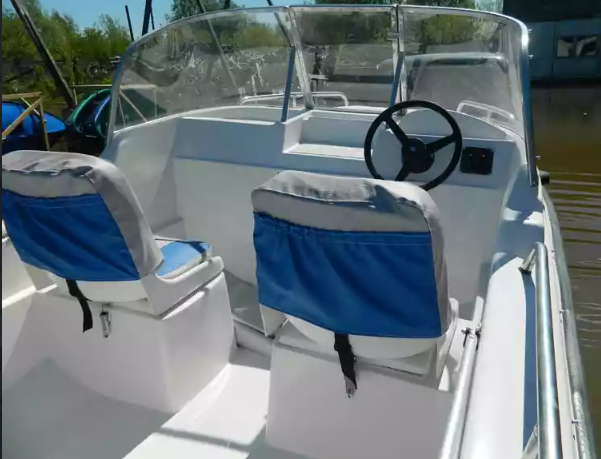 Стеклопластиковый катер Wyatboat-430 M (тримаран) в Оренбурге