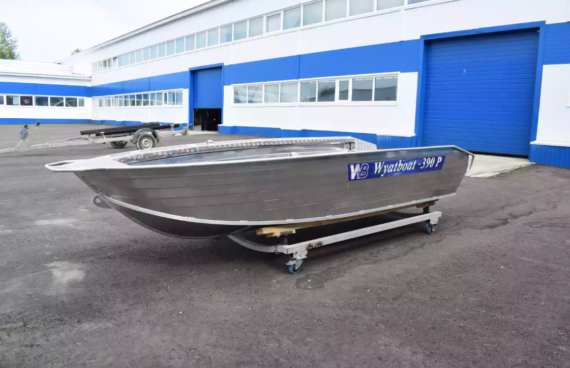 Алюминиевая лодка Wyatboat-390Р Увеличенный борт в Оренбурге