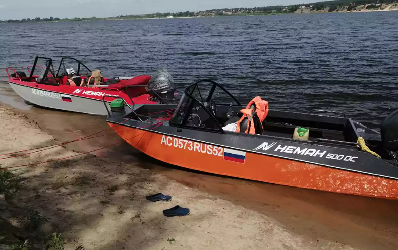 Алюминиевый катер Неман-500 DC в Оренбурге