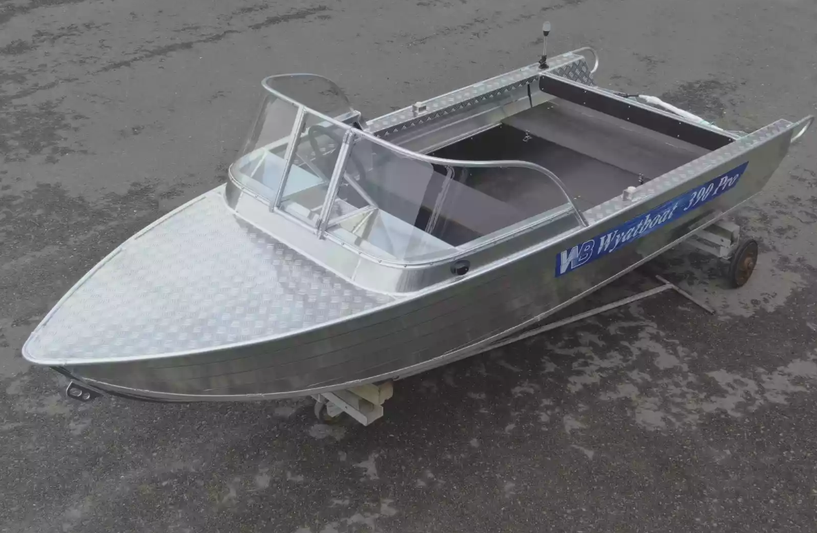 Алюминиевый катер Wyatboat-390 Pro в Оренбурге
