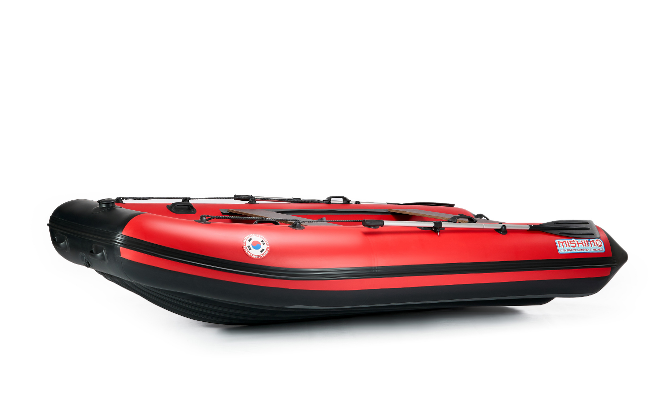 КОМПЛЕКТ ЛОДКА MISHIMO RAPID 380 PRO+ ЛОДОЧНЫЙ МОТОР MARLIN MP 9.9 (20) AMHS PROLINE FORCE в Оренбурге