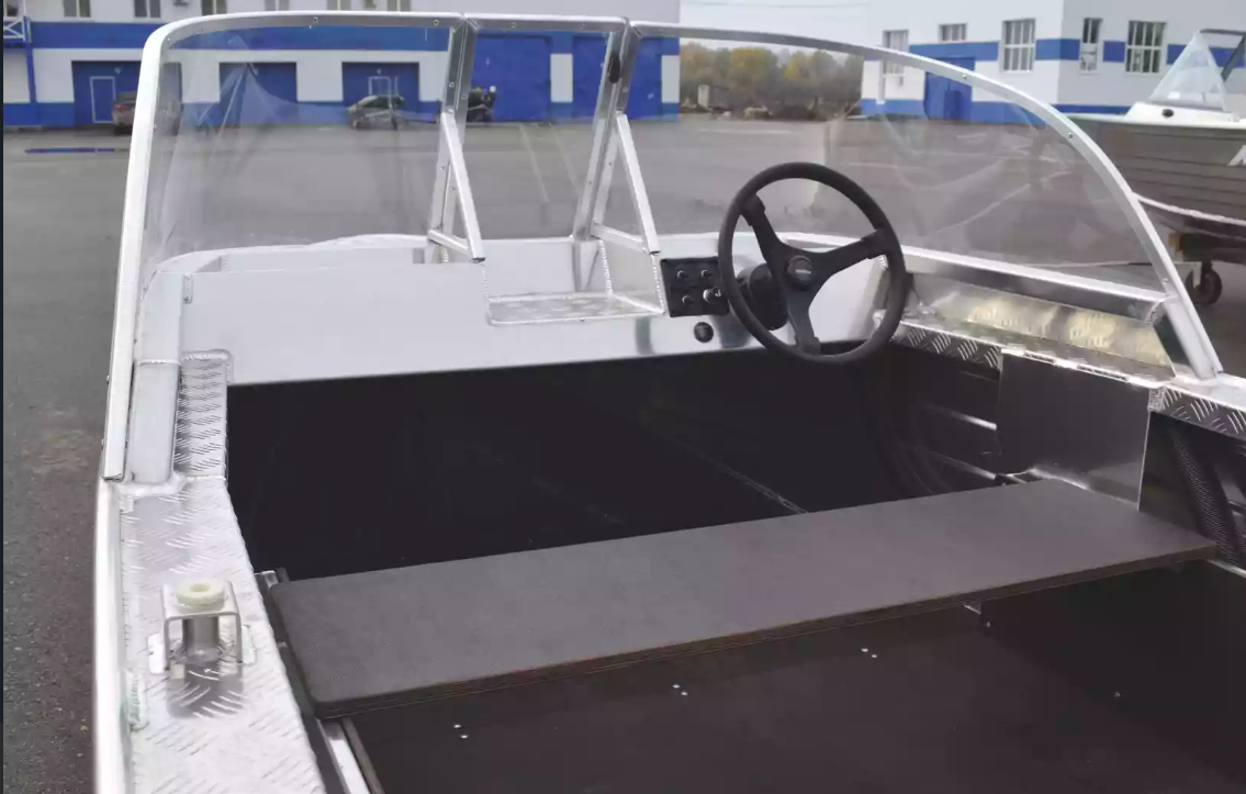 Алюминиевая лодка Wyatboat-390 Pro в Оренбурге