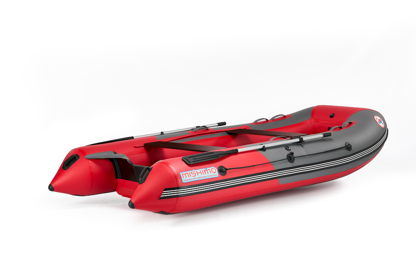 КОМПЛЕКТ ЛОДКА MISHIMO PRO 350 + ЛОДОЧНЫЙ МОТОР MARLIN MP 9.9 (15) AMHS PROLINE в Оренбурге