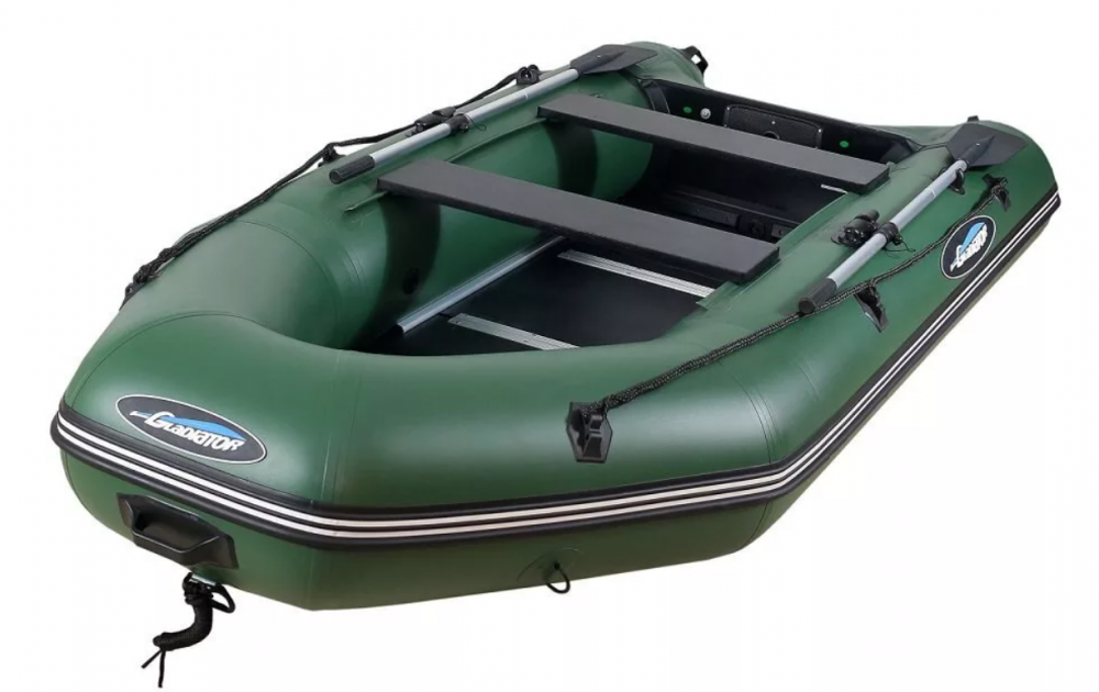 МОТОРНО-ГРЕБНАЯ ЛОДКА ПВХ GLADIATOR A 320 ТК С ФАНЕРНЫМ ПОЛОМ в Оренбурге