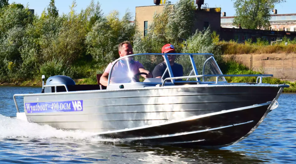 Алюминиевый катер Wyatboat-490 DCM в Оренбурге