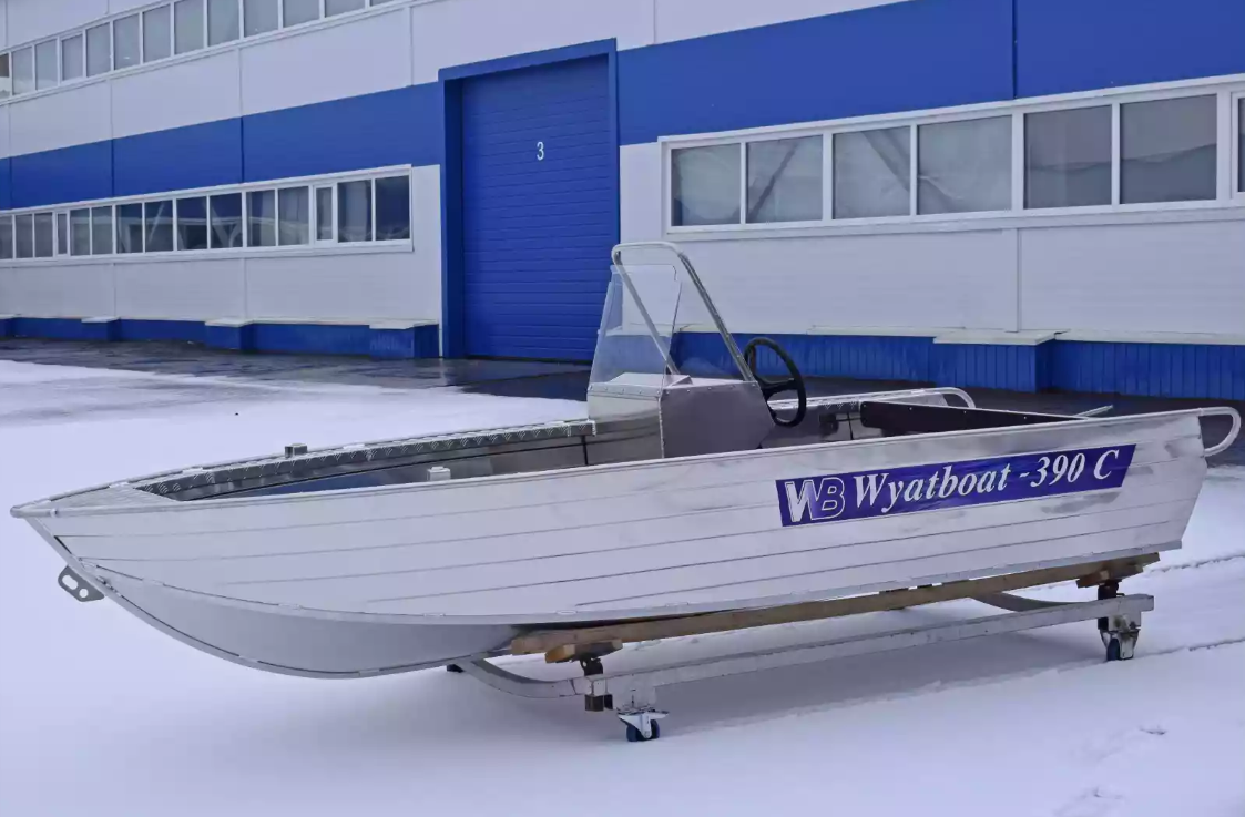 Алюминиевая лодка Wyatboat-390 C в Оренбурге