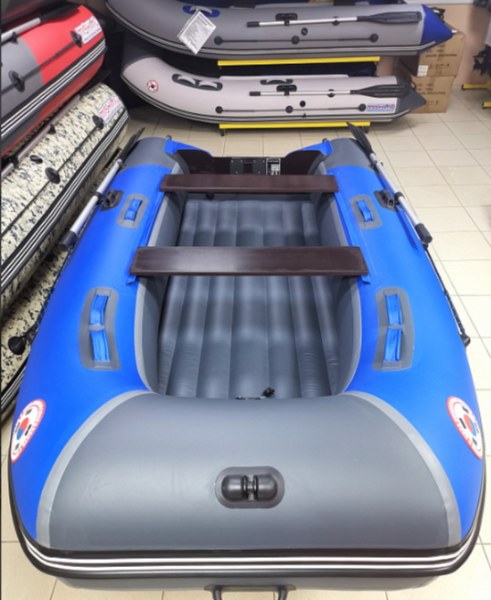 КОМПЛЕКТ Лодка MISHIMO PRO 350 + ЛОДОЧНЫЙ МОТОР MARLIN MP 9.9 (20) AMHS PRO в Оренбурге