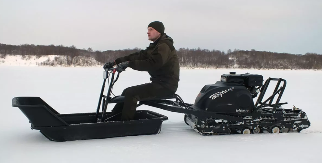 Мотобуксировщик Тофалар 500 с модулем Толкач в Оренбурге