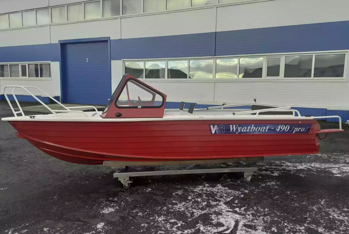 Алюминиевый катер Wyatboat-490 DCM Pro в Оренбурге