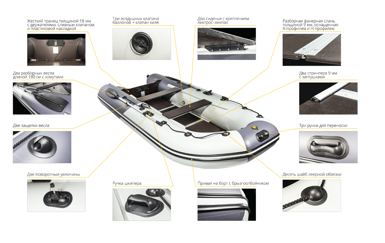 Лодка Ривьера Компакт 3600 СК в Оренбурге