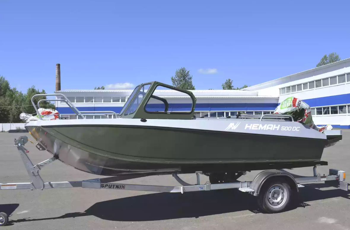 Алюминиевый катер Неман-500 DC Pro в Оренбурге