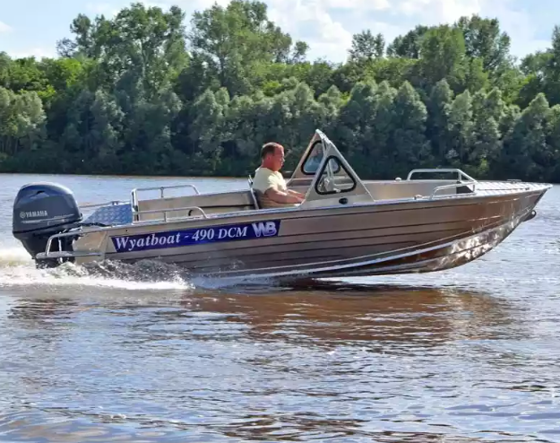 Алюминиевый катер Wyatboat-490 DCM Pro в Оренбурге
