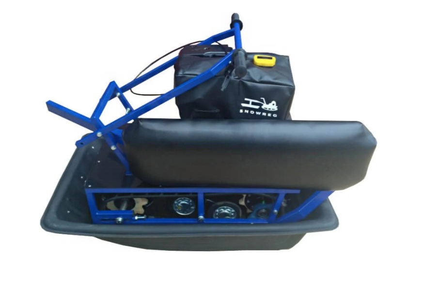 Мини-мотобуксировщик Альбатрос-М с фарой в Оренбурге