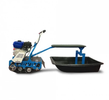 Мотобуксировщик НЕВА МС-1К с санями и сиденьем в Оренбурге