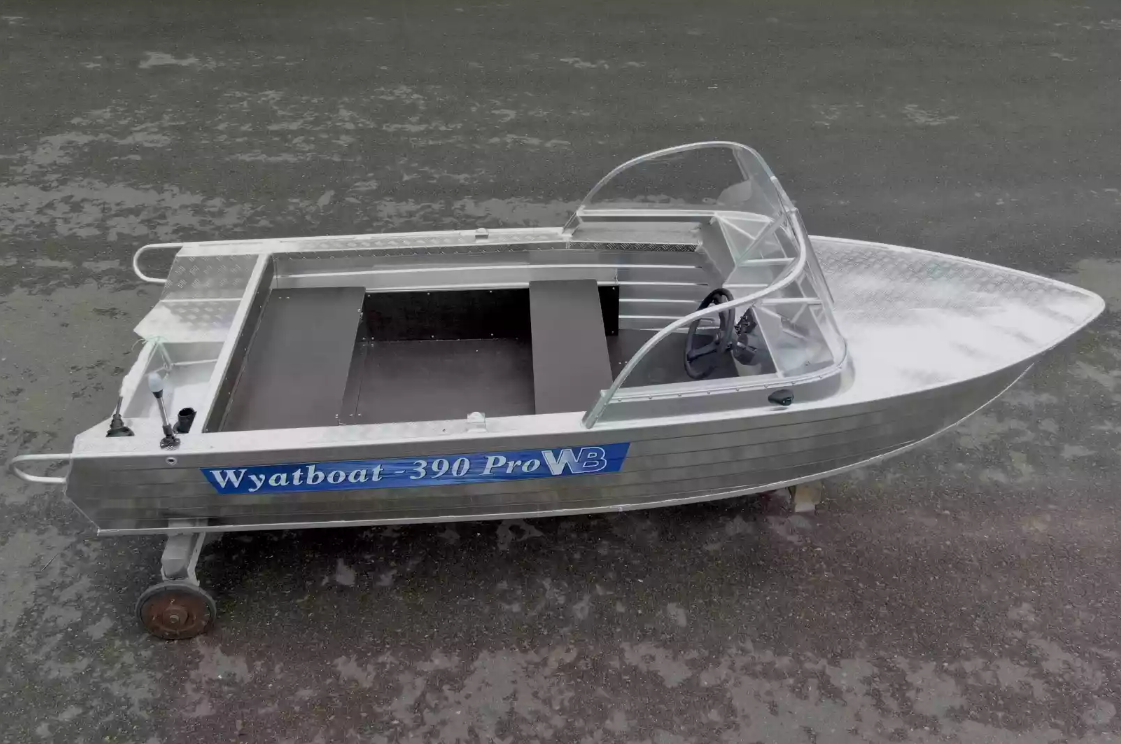 Алюминиевая лодка Wyatboat-390 Pro в Оренбурге