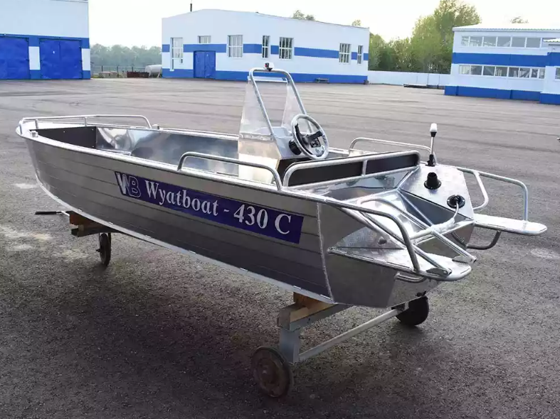 Алюминиевый катер Wyatboat-430 C в Оренбурге