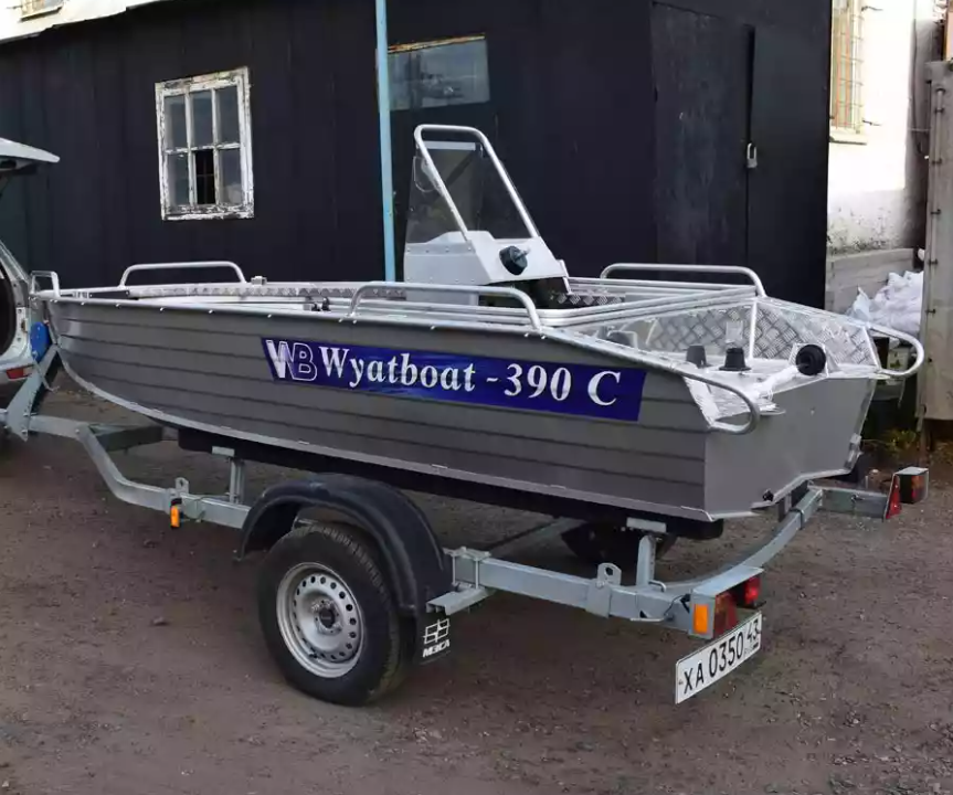 Алюминиевая лодка Wyatboat-390 C в Оренбурге