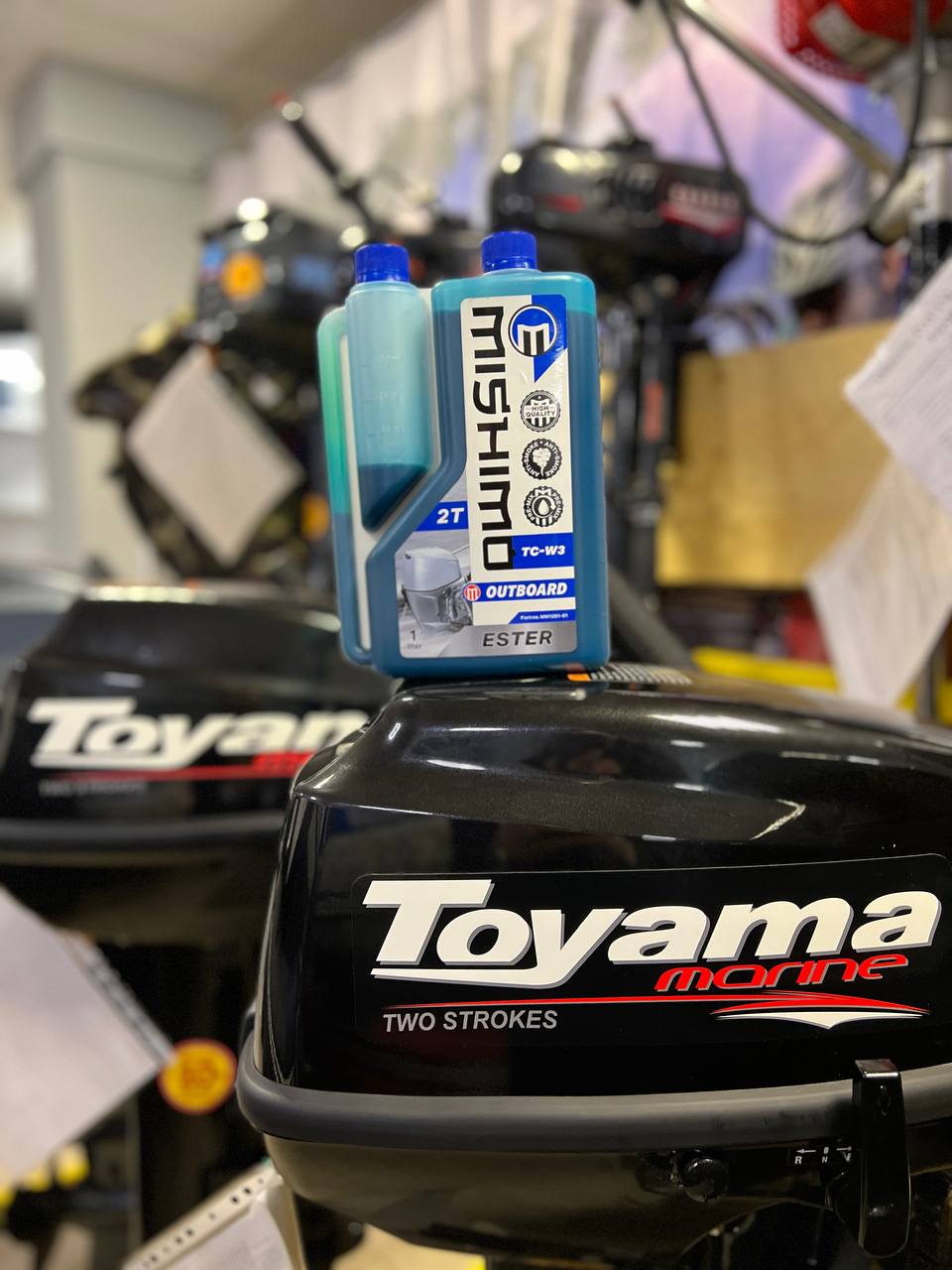 Масло MISHIMO 2T OUTBOARD (ESTER) полусинтетика 1 л в Оренбурге