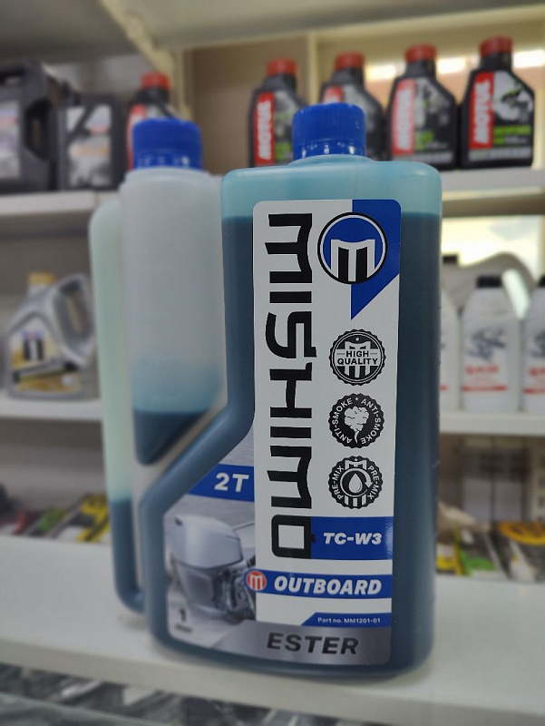 Масло MISHIMO 2T OUTBOARD (ESTER) полусинтетика 1 л в Оренбурге