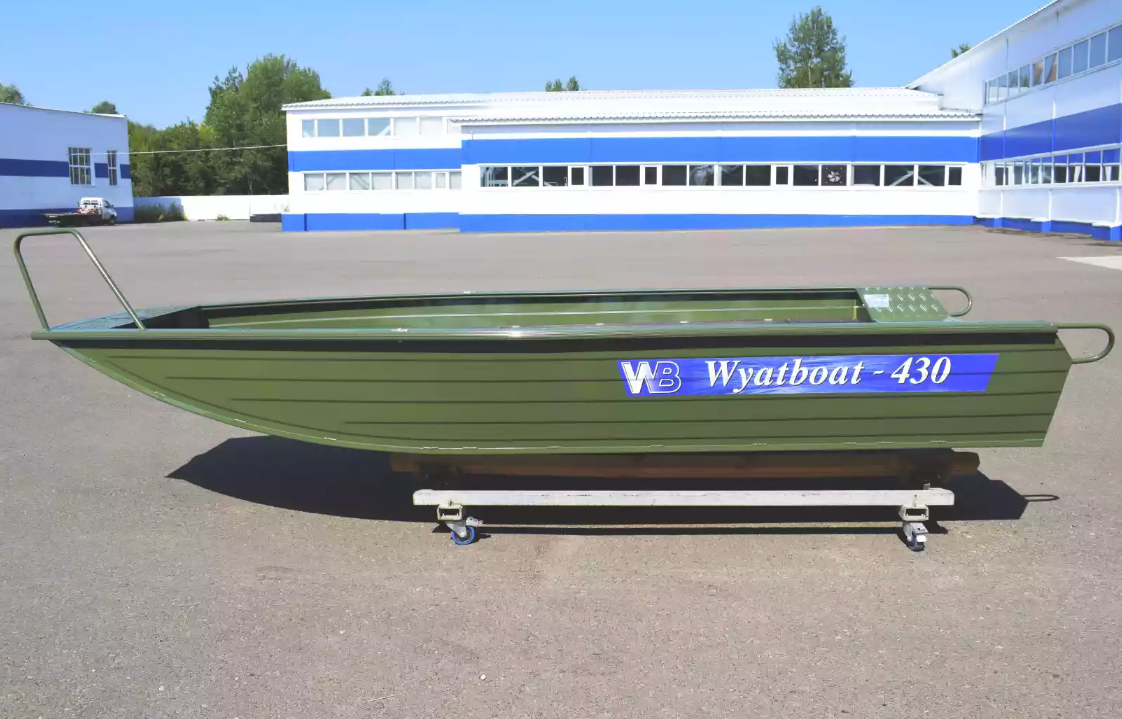 Алюминиевая лодка  Wyatboat-430 Master Fish в Оренбурге