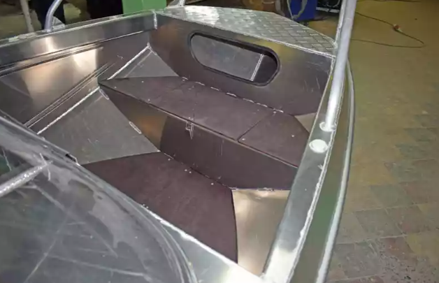 Алюминиевый катер Неман-500 DC (без покраски) в Оренбурге