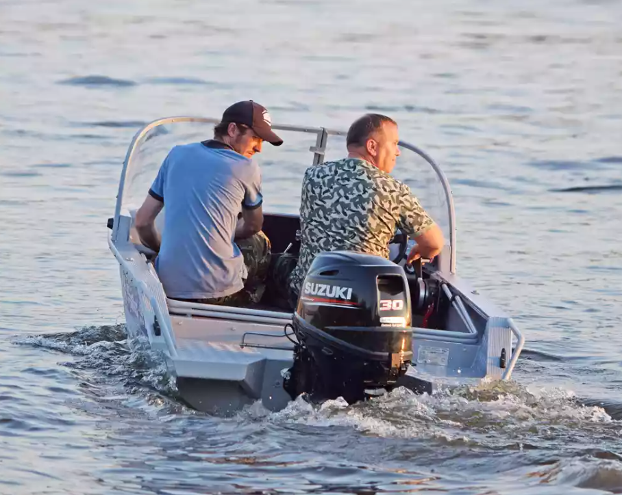 Алюминиевая лодка Wyatboat-390 DCM в Оренбурге